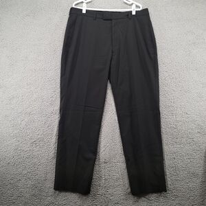 Haggar Pants Men's Black‎ Straight Fit 38x32 Dress Pants 1926 Originals